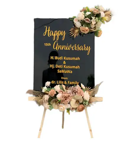 Papan Bunga Akrilik Kupang Krajan