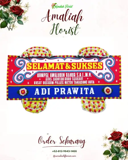 Papan Bunga Ucapan Selamat Kupang Krajan